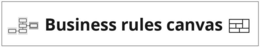 BUSINESS RULES CANVAS trademark