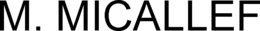 M. MICALLEF trademark