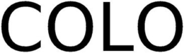 COLO trademark