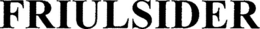 FRIULSIDER trademark