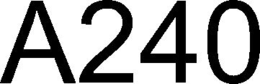 A240 trademark