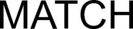 MATCH trademark
