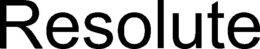 RESOLUTE trademark