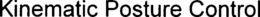 KINEMATIC POSTURE CONTROL trademark