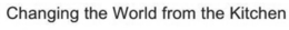 CHANGING THE WORLD FROM THE KITCHEN trademark