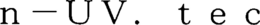 N -UV. TEC trademark