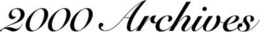 2000 ARCHIVES trademark