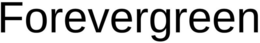 FOREVERGREEN trademark