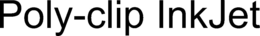 POLY-CLIP INKJET trademark
