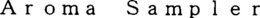 AROMA SAMPLER trademark