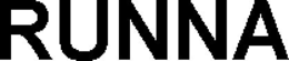 RUNNA trademark