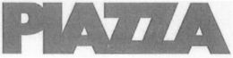 PIAZZA trademark