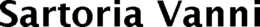 SARTORIA VANNI trademark