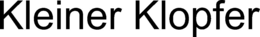 KLEINER KLOPFER trademark