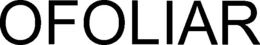 OFOLIAR trademark