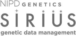 NIPD GENETICS SIRIUS GENETIC DATA MANAGEMENT trademark