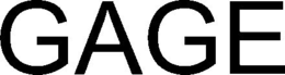 GAGE trademark