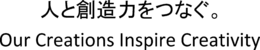 OUR CREATIONS INSPIRE CREATIVITY trademark