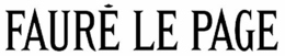 FAURÉ LE PAGE trademark
