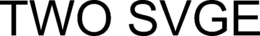 TWO SVGE trademark