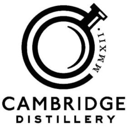 MMXII CAMBRIDGE DISTILLERY trademark