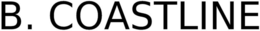 B. COASTLINE trademark