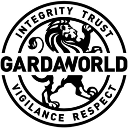 GARDAWORLD INTEGRITY TRUST VIGILANCE RESPECT trademark