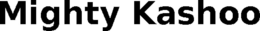 MIGHTY KASHOO trademark