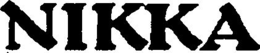 NIKKA trademark