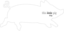 THIS LITTLE XXXX BIG PIG trademark