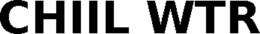 CHIIL WTR trademark
