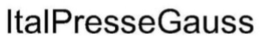 ITALPRESSEGAUSS trademark
