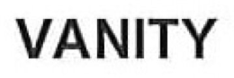 VANITY trademark