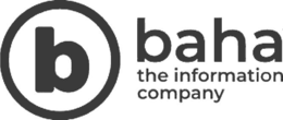 B BAHA THE INFORMATION COMPANY trademark