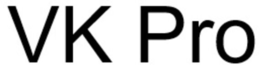 VK PRO trademark