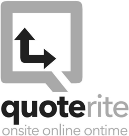 QUOTERITE ONSITE ONLINE ONTIME trademark