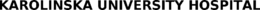 KAROLINSKA UNIVERSITY HOSPITAL trademark