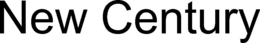 NEW CENTURY trademark