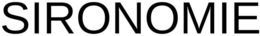 SIRONOMIE trademark