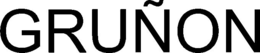 GRUÑON trademark