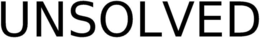 UNSOLVED trademark