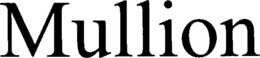 MULLION trademark