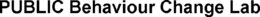 PUBLIC BEHAVIOUR CHANGE LAB trademark