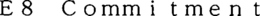 E8 COMMITMENT trademark