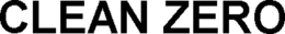 CLEAN ZERO trademark