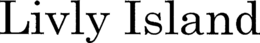 LIVLY ISLAND trademark