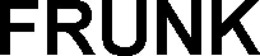 FRUNK trademark