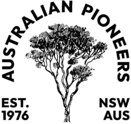 AUSTRALIAN PIONEERS EST. 1976 NSW AUS trademark