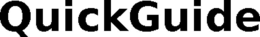 QUICKGUIDE trademark