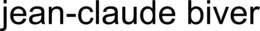 JEAN-CLAUDE BIVER trademark